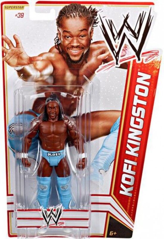 WWE Mattel Basic Series 19 #39 Kofi Kingston Action & Toy Figures PWcatalog