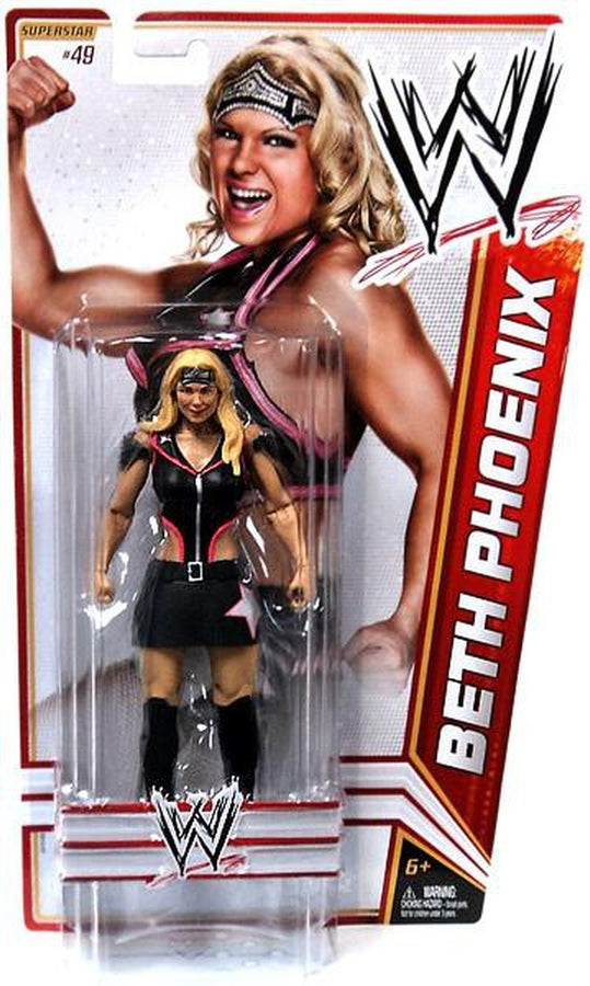 WWE Mattel Basic Series 21 #49 Beth Phoenix Action & Toy Figures PWcatalog