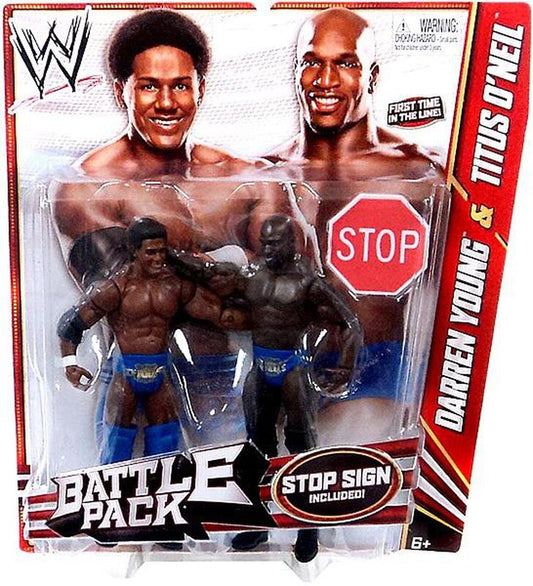 WWE Mattel Battle Packs 21 Darren Young & Titus O'Neil