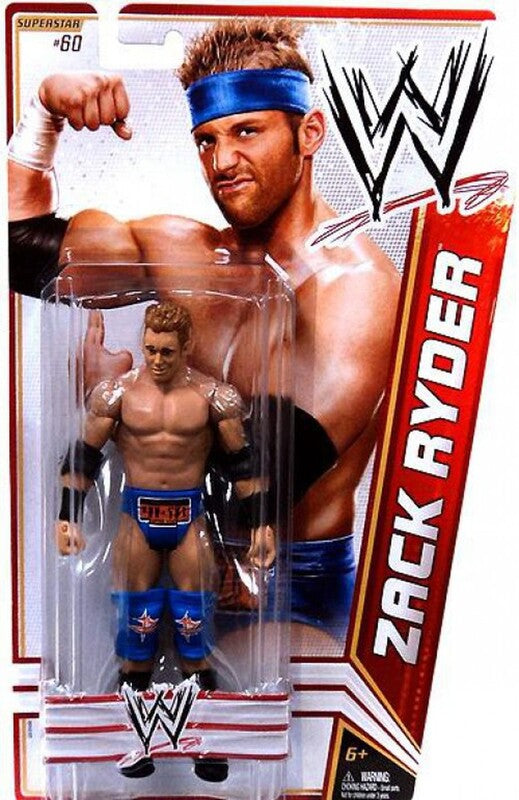 WWE Mattel Basic Series 22 #60 Zack Ryder