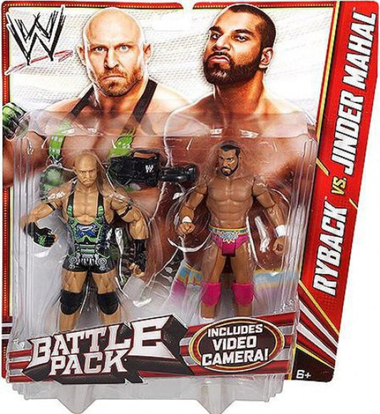 WWE Mattel Battle Packs 22 Ryback vs. Jinder Mahal