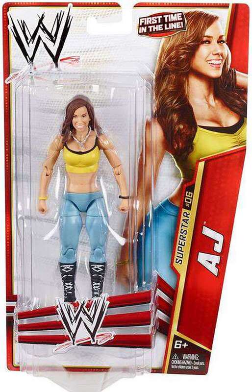 WWE Mattel Basic Series 24 #06 AJ Action & Toy Figures PWcatalog