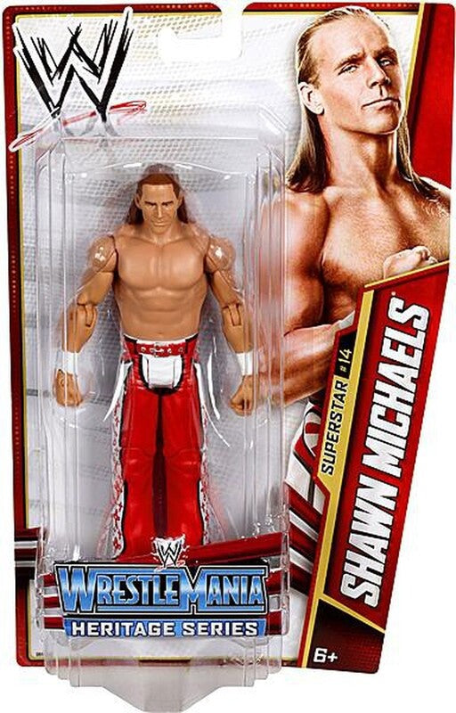 WWE Mattel Basic Series 26 #14 Shawn Michaels Action & Toy Figures PWcatalog