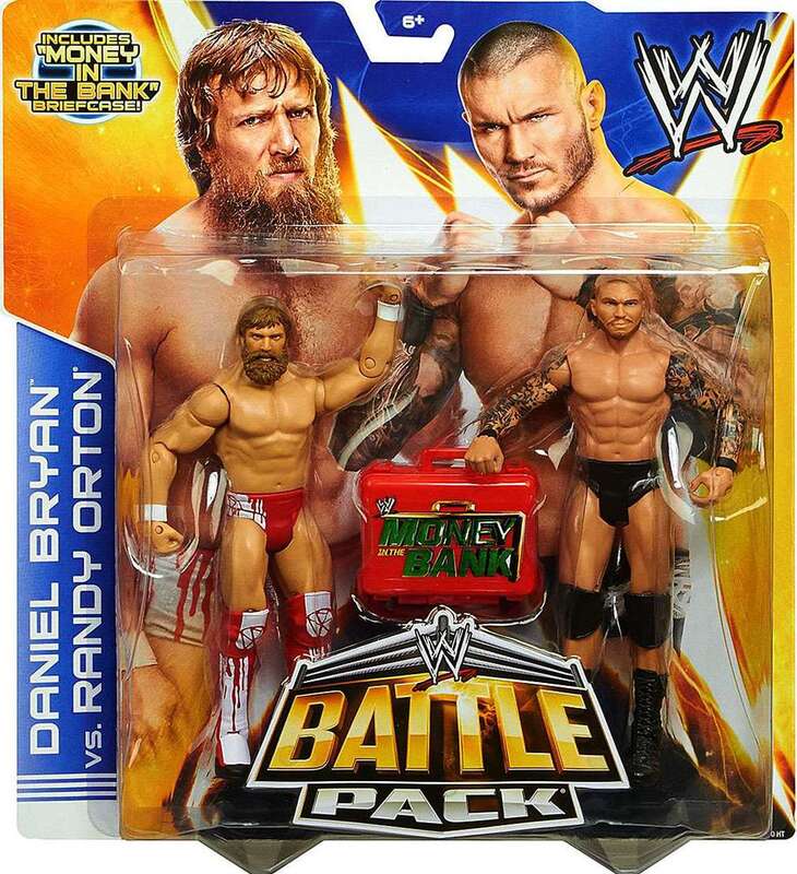 WWE Mattel Battle Packs 27 Daniel Bryan vs. Randy Orton