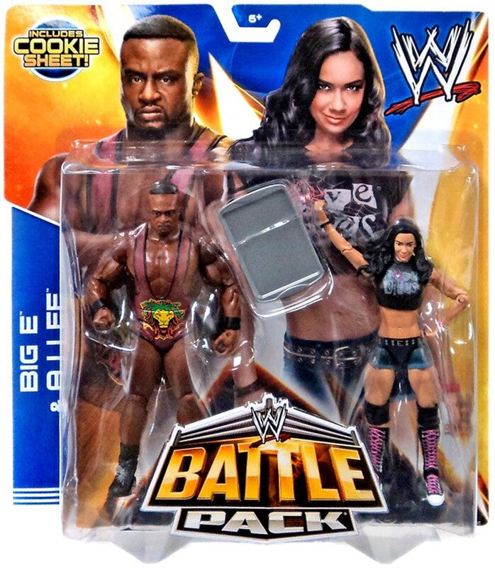 WWE Mattel Battle Packs 28 Big E & AJ Lee Action & Toy Figures PWcatalog