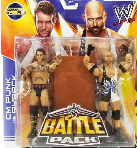 WWE Mattel Battle Packs 29 CM Punk vs. Ryback Action & Toy Figures PWcatalog