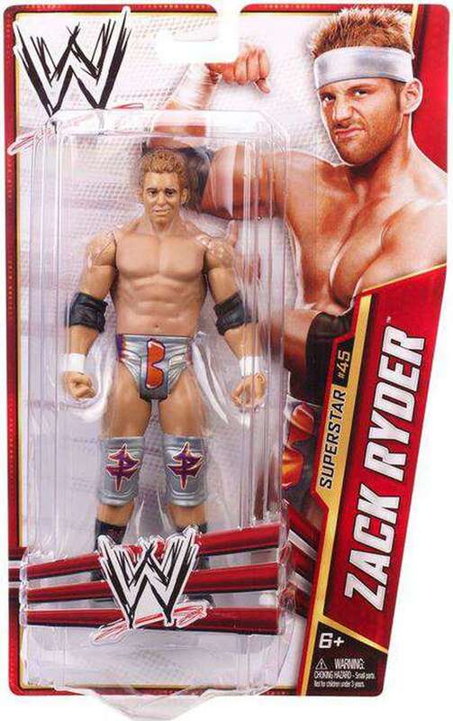 WWE Mattel Basic Series 31 #45 Zack Ryder