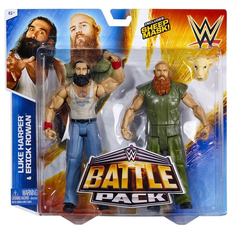 WWE Mattel Battle Packs 31 Luke Harper & Erick Rowan Action & Toy Figures PWcatalog