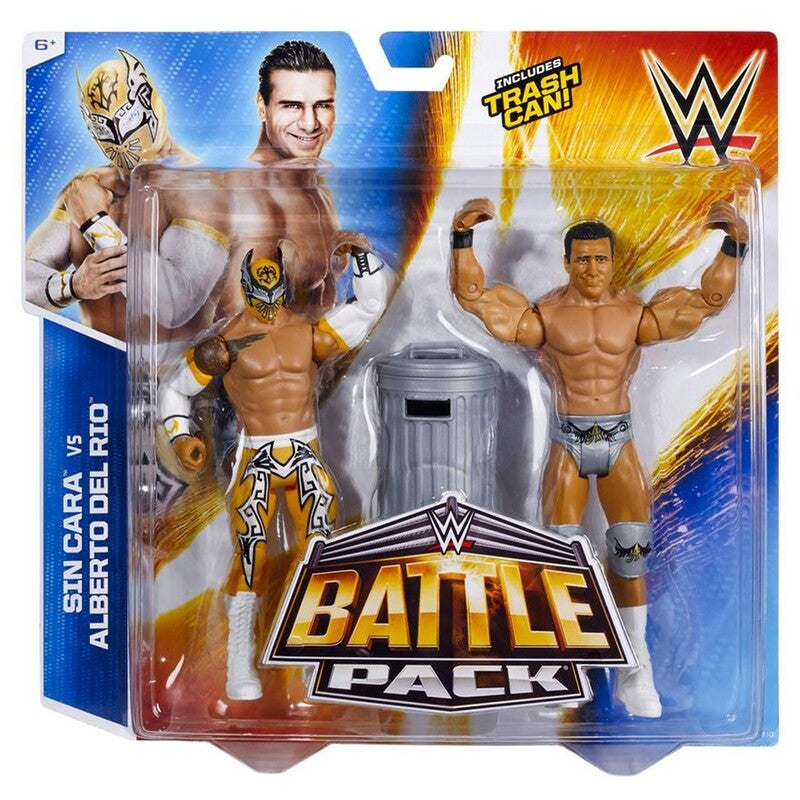 WWE Mattel Battle Packs 31 Sin Cara vs. Alberto Del Rio