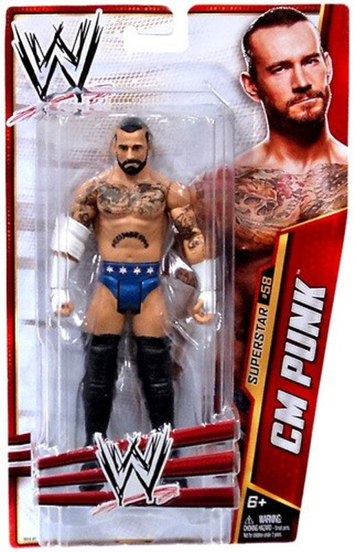 WWE Mattel Basic Series 33 #58 CM Punk