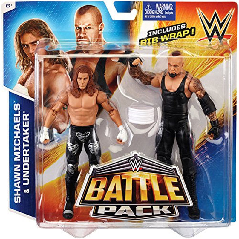 WWE Mattel Battle Packs 33 Shawn Michaels & Undertaker Action & Toy Figures PWcatalog