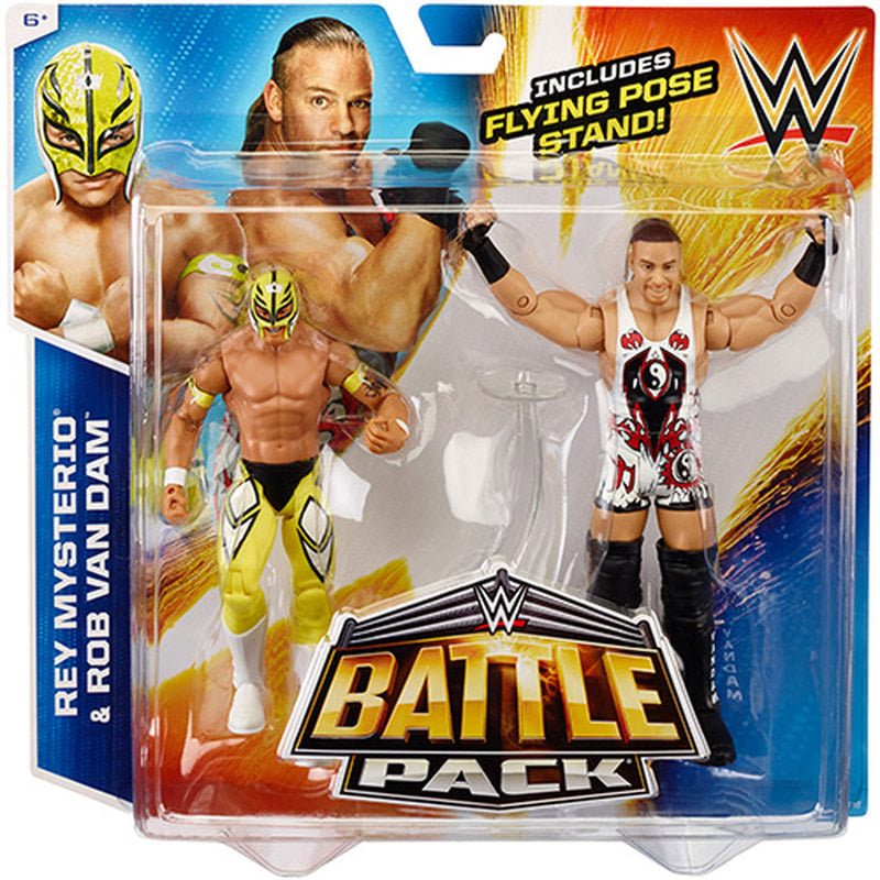 WWE Mattel Battle Packs 33 Rey Mysterio & Rob Van Dam