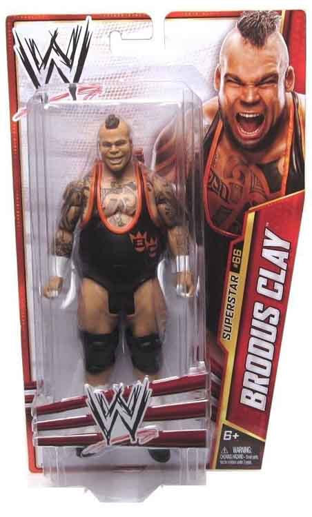 WWE Mattel Basic Series 34 #66 Brodus Clay Action & Toy Figures PWcatalog