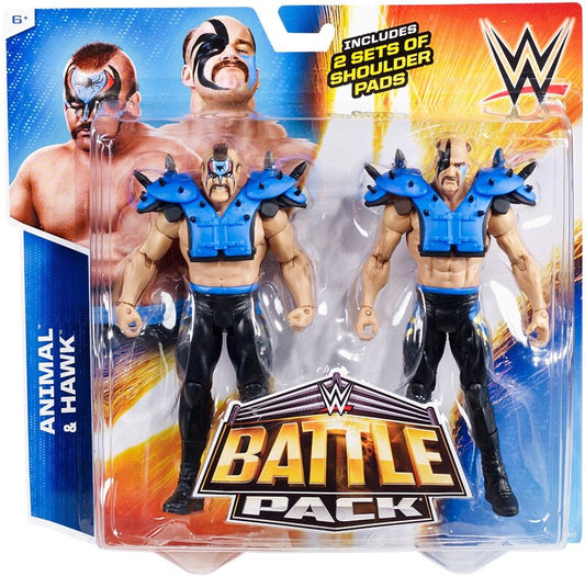 WWE Mattel Battle Packs 34 Animal & Hawk