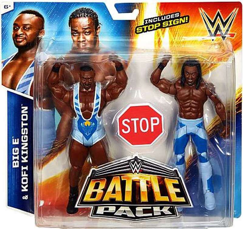 WWE Mattel Battle Packs 36 Big E & Kofi Kingston Action & Toy Figures PWcatalog