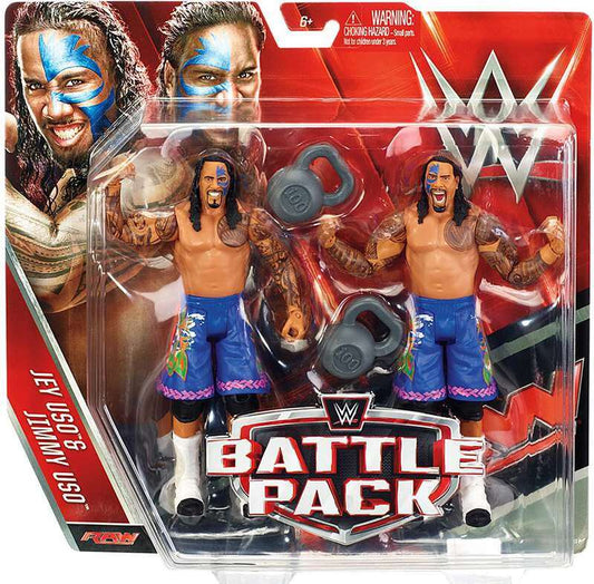 WWE Mattel Battle Packs 37 Jey Uso & Jimmy Uso
