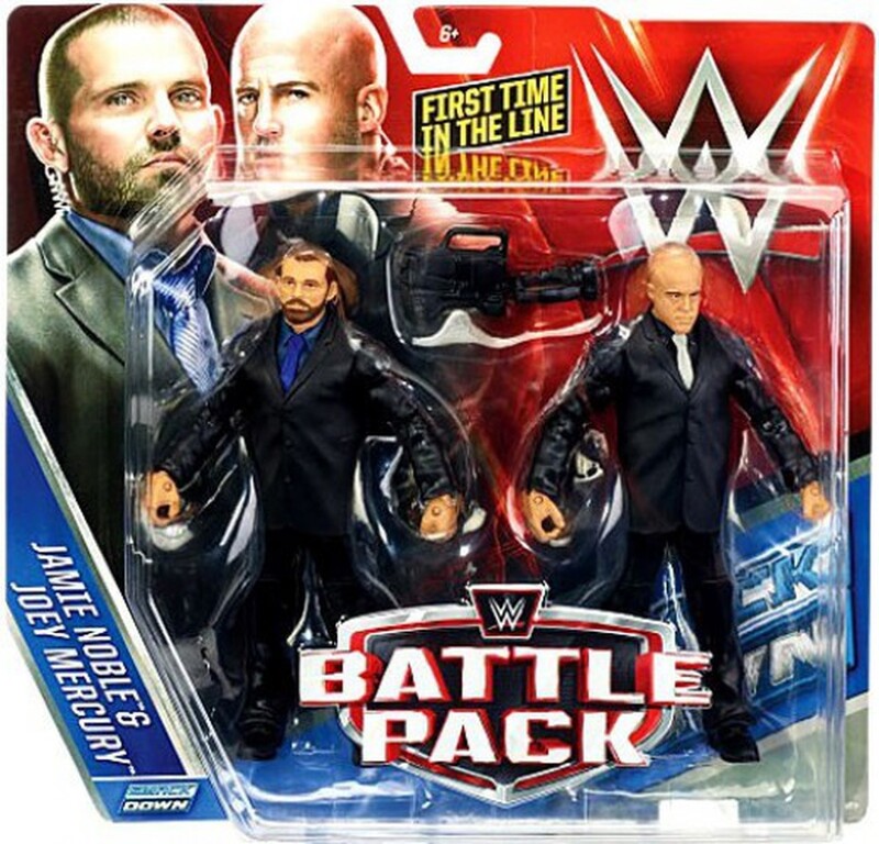 WWE Mattel Battle Packs 37 Jamie Noble & Joey Mercury