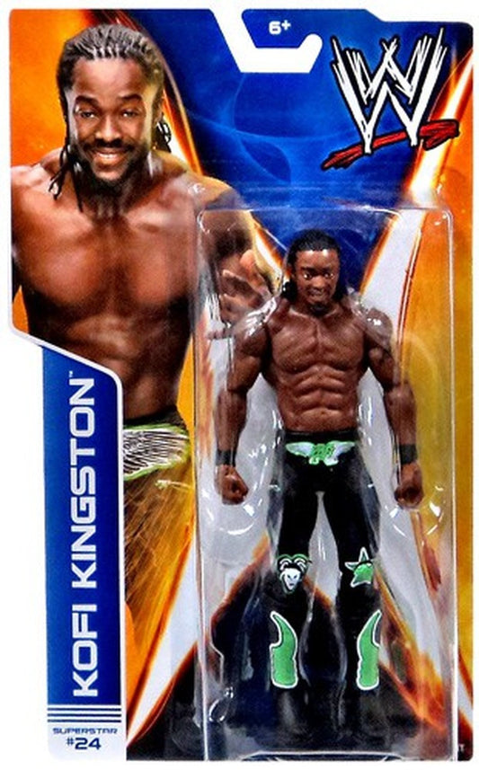 WWE Mattel Basic Series 38 #24 Kofi Kingston