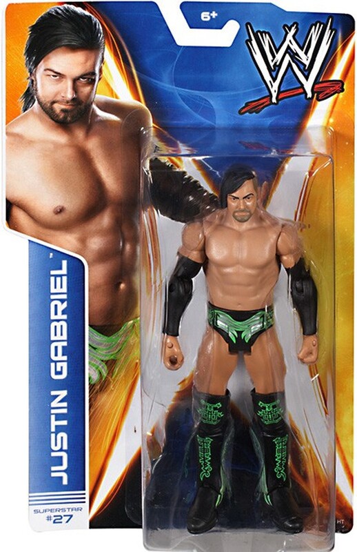 WWE Mattel Basic Series 39 #27 Justin Gabriel