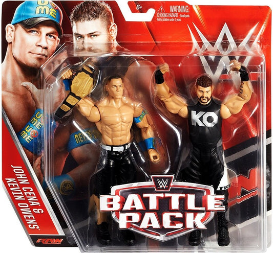 WWE Mattel Battle Packs 39 John Cena & Kevin Owens