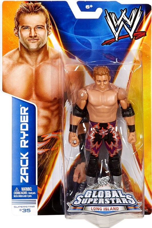 WWE Mattel Basic Series 40 #35 Zack Ryder