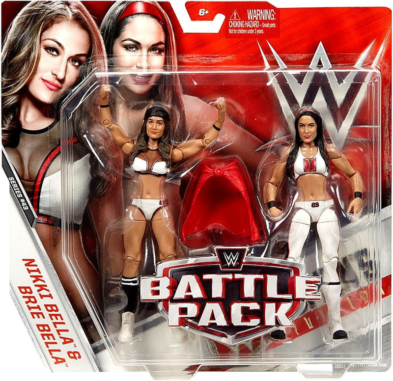 WWE Mattel Battle Packs 43 Nikki Bella & Brie Bella