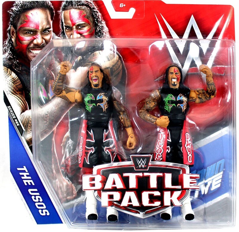 WWE Mattel Battle Packs 44 The Usos Action & Toy Figures PWcatalog