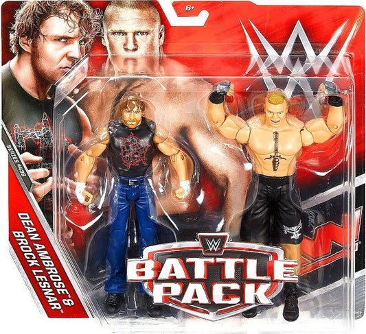 WWE Mattel Battle Packs 43B Dean Ambrose & Brock Lesnar