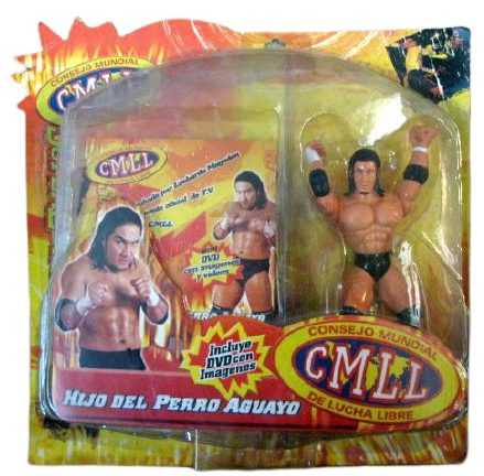 CMLL Hag Distribuidoras 6.5" Super Estrellas 1 Hijo del Perro Aguayo [With DVD]