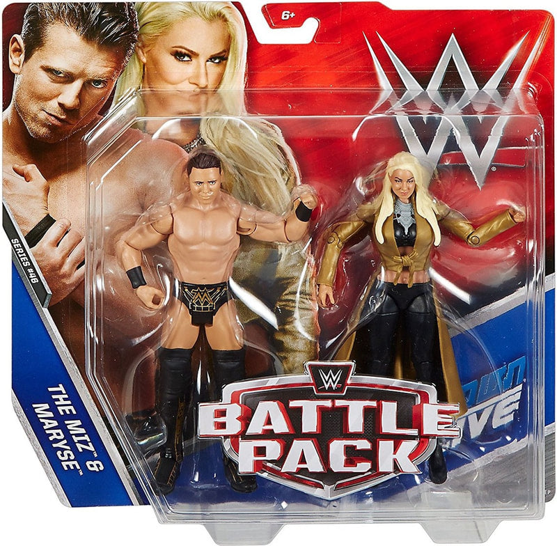WWE Mattel Battle Packs 46 The Miz & Maryse Action & Toy Figures PWcatalog