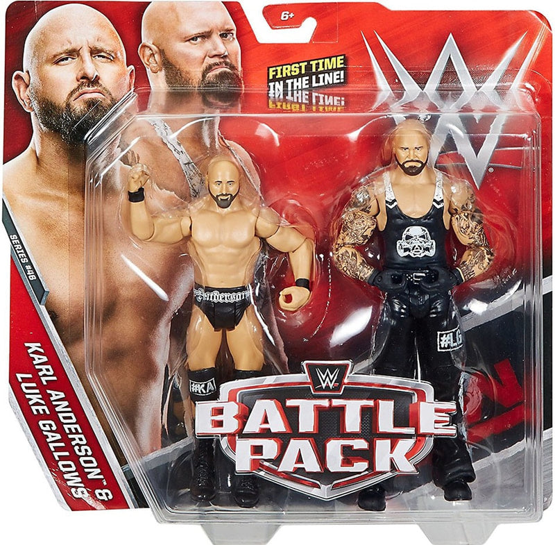 WWE Mattel Battle Packs 46 Karl Anderson & Luke Gallows Action & Toy Figures PWcatalog