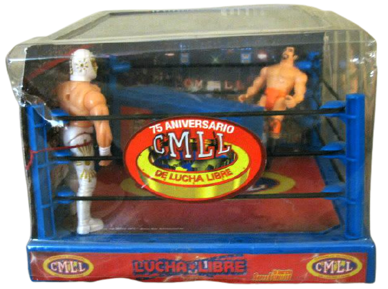 CMLL Hag Distribuidoras Super Estrellas Wrestling Rings & Playsets: Mistico vs. Hector Garza Jr.