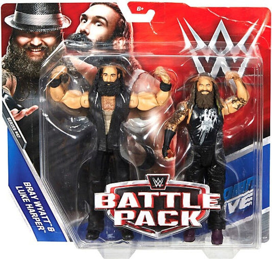 WWE Mattel Battle Packs 47 Bray Wyatt & Luke Harper