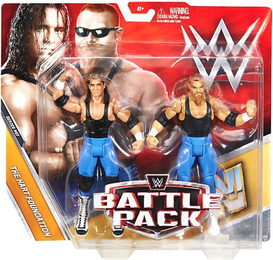 WWE Mattel Battle Packs 47 The Hart Foundation