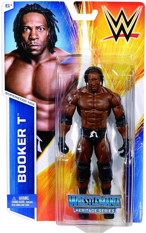 WWE Mattel Basic Series 48 #23 Booker T