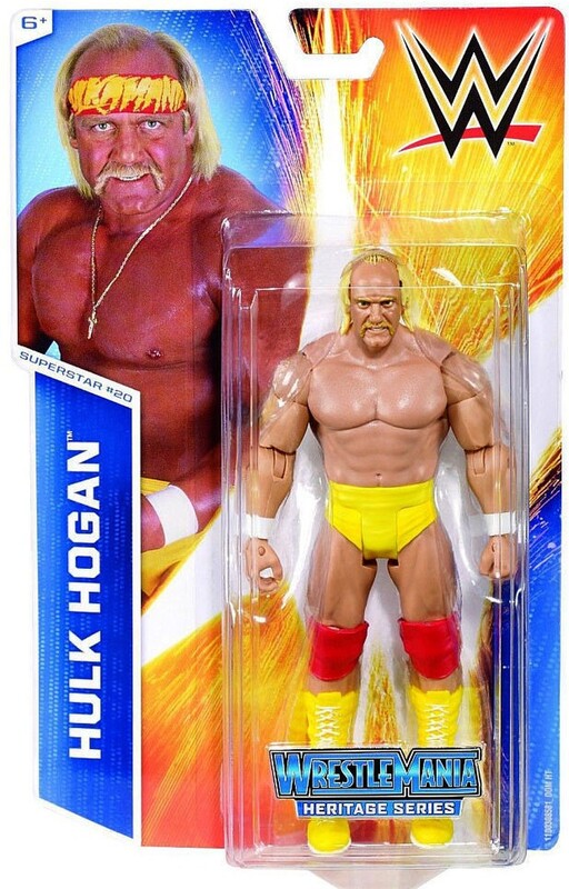 WWE Mattel Basic Series 48 #20 Hulk Hogan Action & Toy Figures PWcatalog