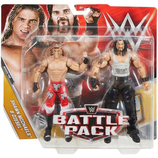 WWE Mattel Battle Packs 48 Shawn Michaels & Diesel
