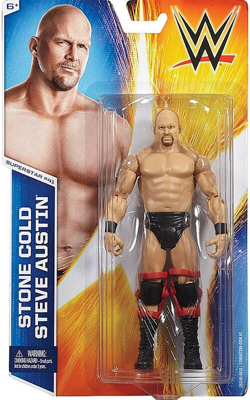 WWE Mattel Basic Series 51 #41 Stone Cold Steve Austin Action & Toy Figures PWcatalog