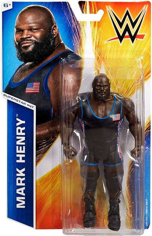 WWE Mattel Basic Series 52 #47 Mark Henry Action & Toy Figures PWcatalog
