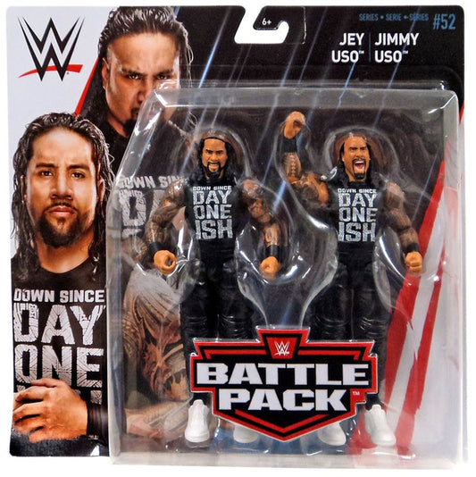 WWE Mattel Battle Packs 52 Jey Uso & Jimmy Uso