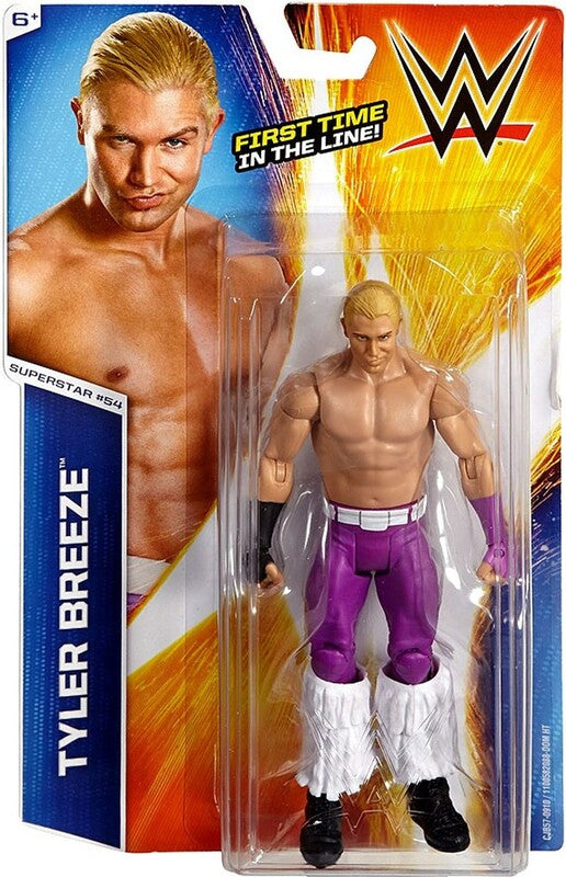 WWE Mattel Basic Series 53 #54 Tyler Breeze Action & Toy Figures PWcatalog