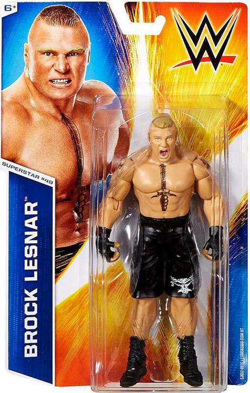 WWE Mattel Basic Series 53 #49 Brock Lesnar Action & Toy Figures PWcatalog