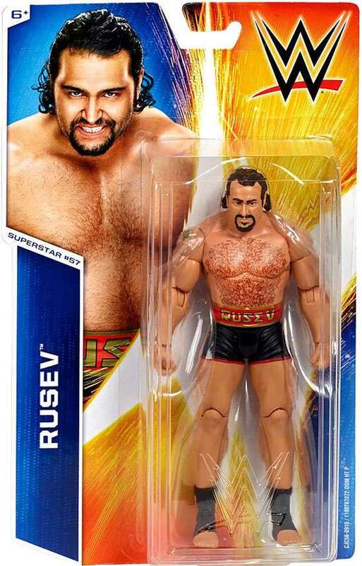 WWE Mattel Basic Series 54 #57 Rusev Action & Toy Figures PWcatalog