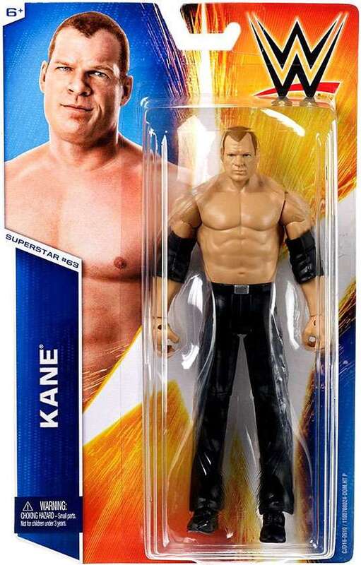 WWE Mattel Basic Series 55 #63 Kane Action & Toy Figures PWcatalog