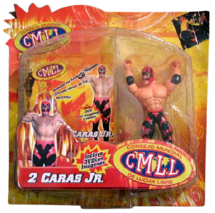 CMLL Hag Distribuidoras 6.5" Super Estrellas 1 2 Caras Jr. [With DVD]
