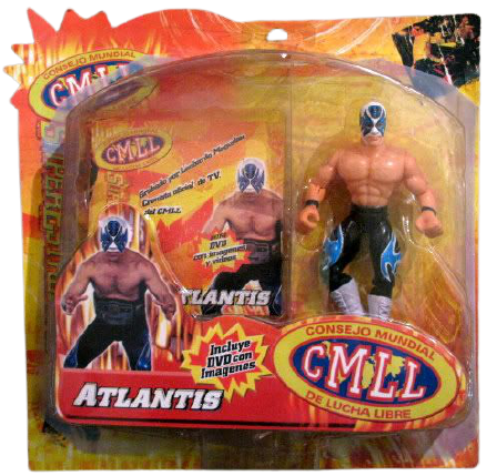 CMLL Hag Distribuidoras 6.5" Super Estrellas 1 Atlantis [With DVD] Action & Toy Figures PWcatalog