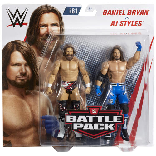 WWE Mattel Battle Packs 61 Daniel Bryan vs. AJ Styles