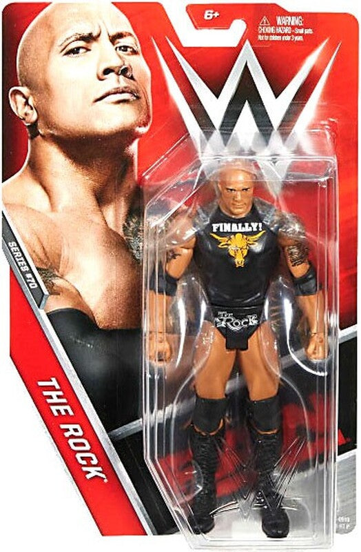 WWE Mattel Basic Series 70 The Rock Action & Toy Figures PWcatalog