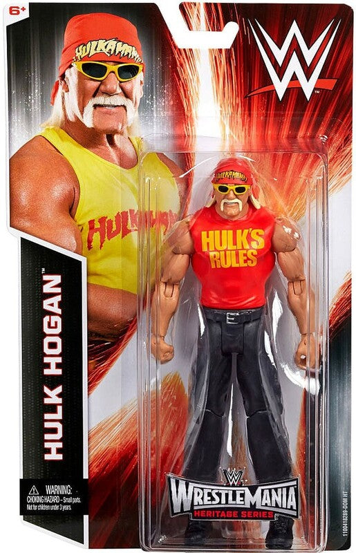 WWE Mattel WrestleMania Heritage 3 Hulk Hogan Action & Toy Figures PWcatalog