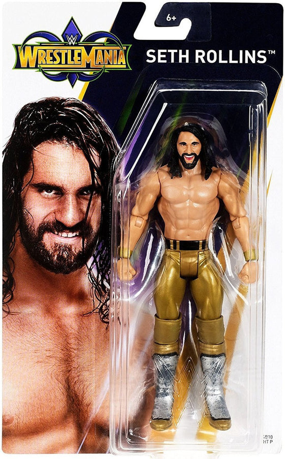 WWE Mattel WrestleMania 34 Seth Rollins Action & Toy Figures PWcatalog